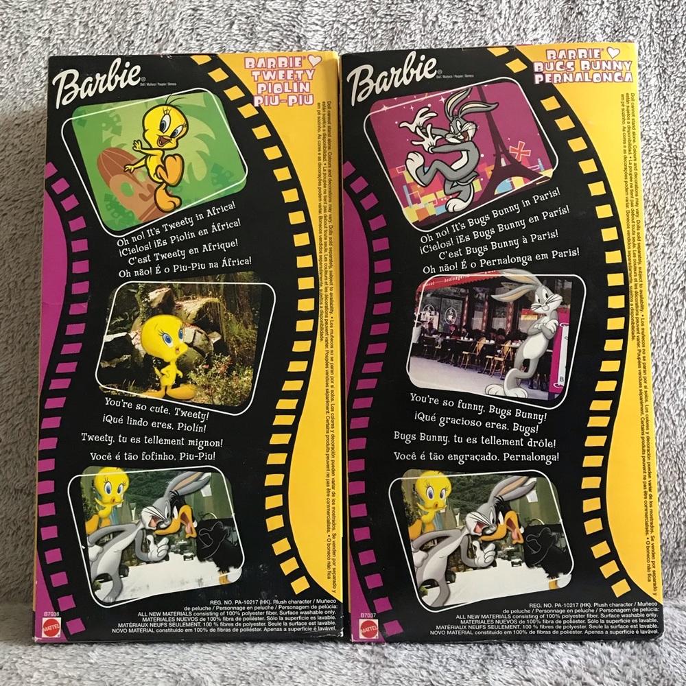 Set of Looney Toons Barbies - Picture 3 of 8